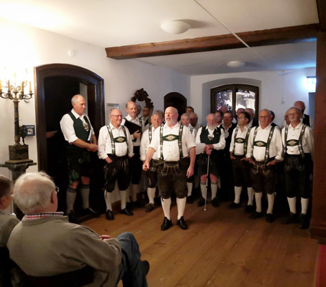 Maennerchor ohne Alpenblaeser